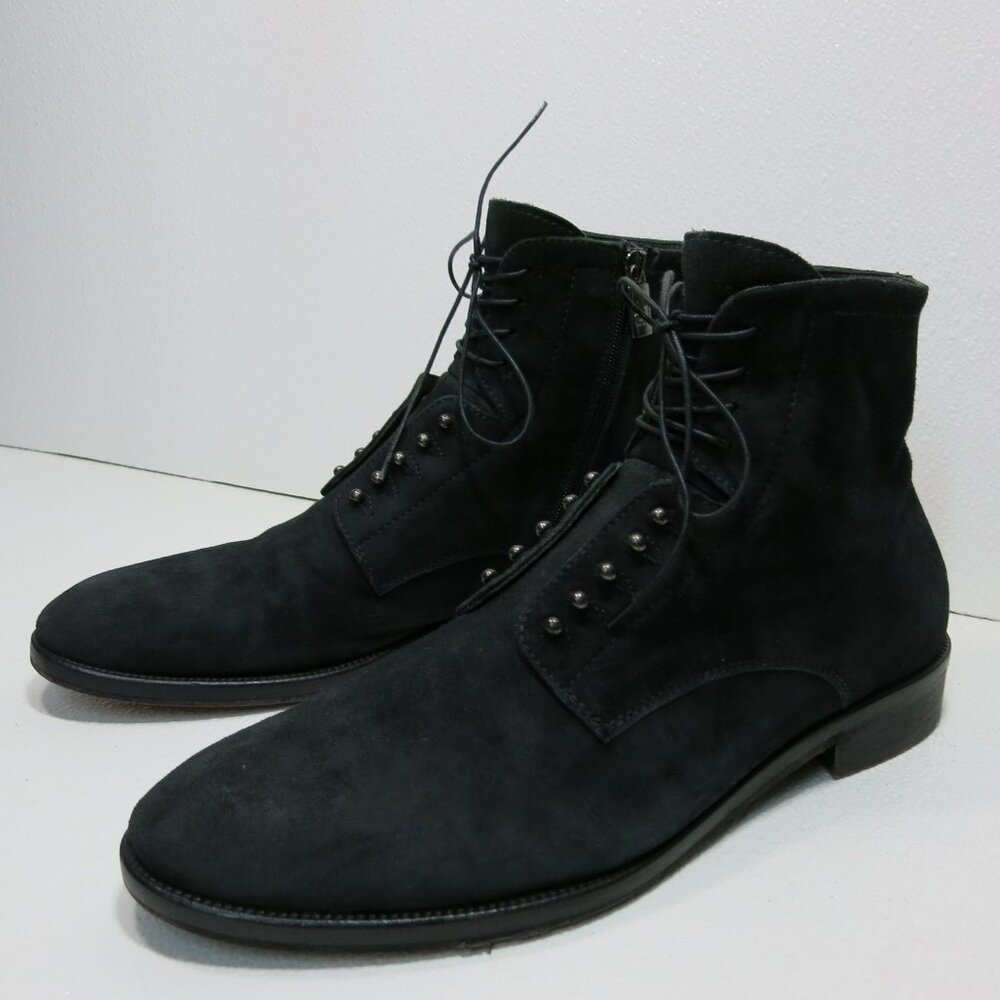 Ghost Suede Leather Chukka Boots Dress Wear Footwear Men's Boot Shoes Size 44.5